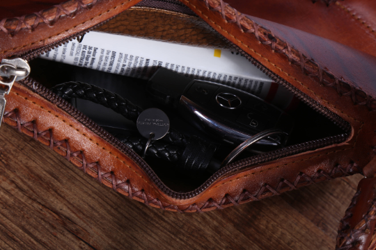 Sunflower Handmade leather inc - Wholesale Crossbody Bag - Women's - Leather large owl purse handbag crossbody5