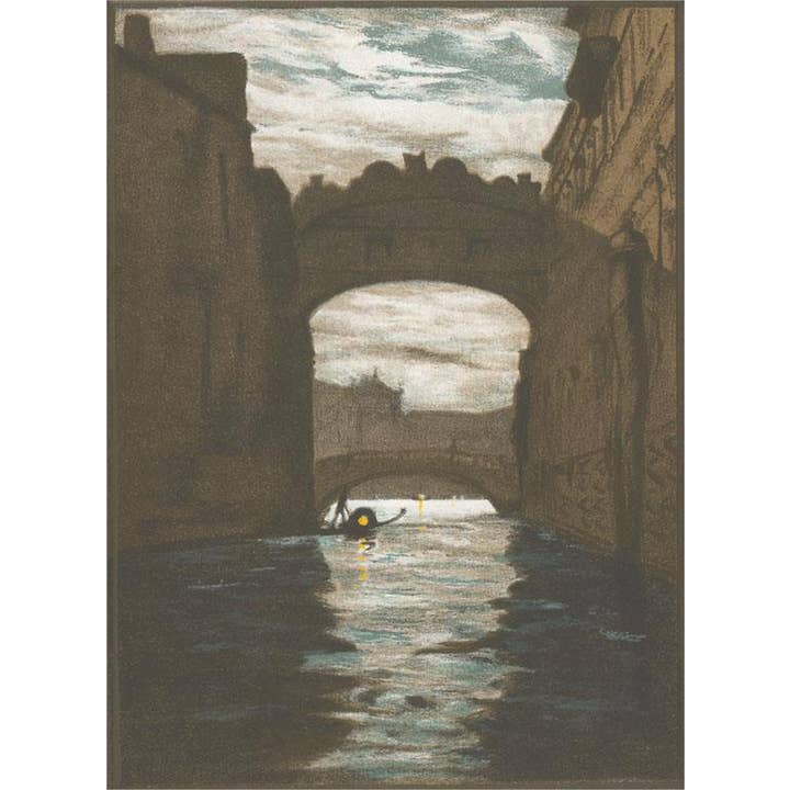 Found Image Press - Wholesale Stationery/Notecard Set - Greeting Card IT-322 Bridge of Sighs, Venice