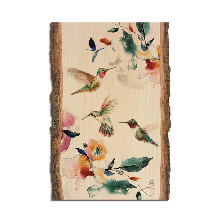 DaydreamHQ - Wholesale Postcard - Three Pollinators - Wood Magnets & Postcards2