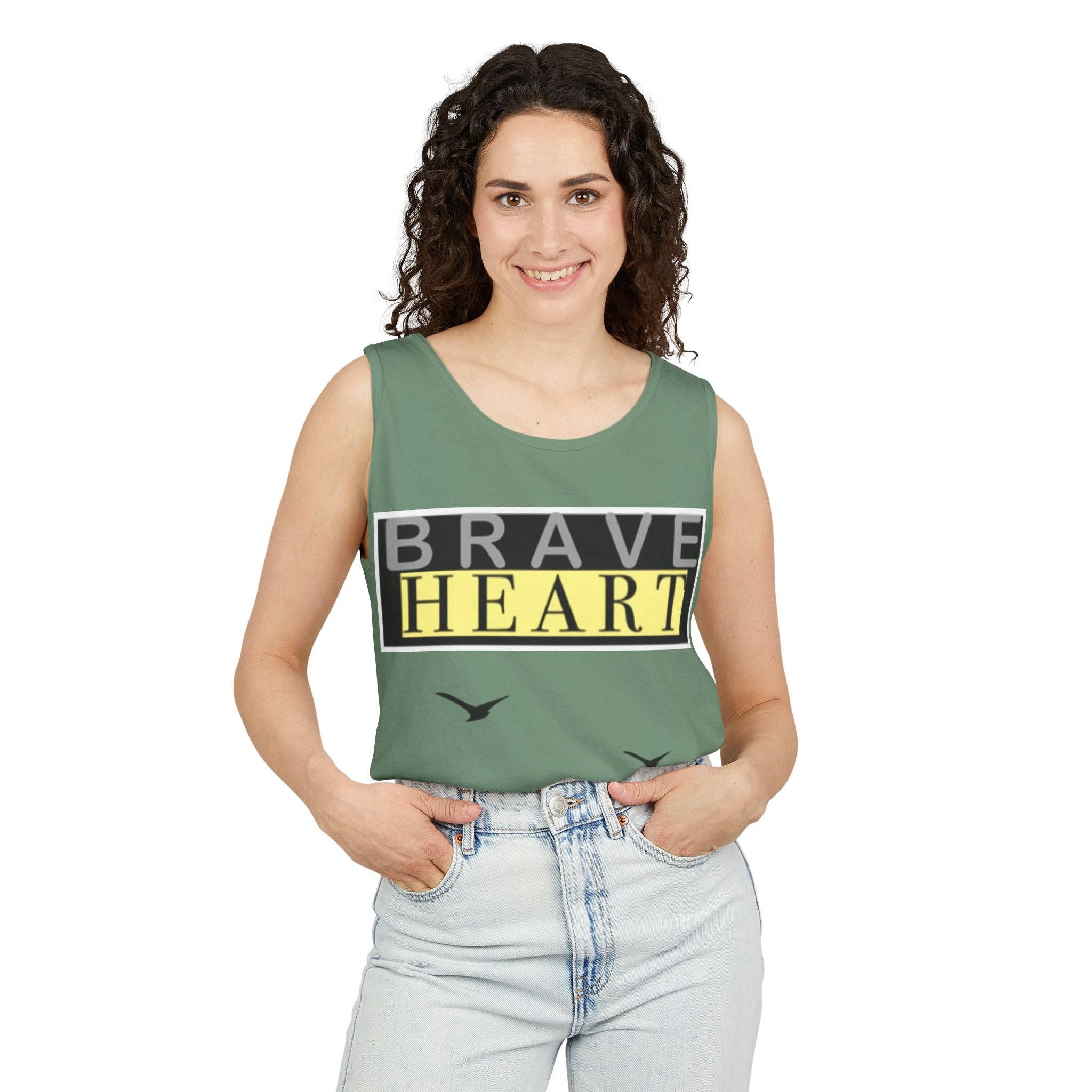 RC'nSONS - Wholesale Tank Top - Men's - Brave Heart Tank Top | Unisex Garment-Dyed Tee29