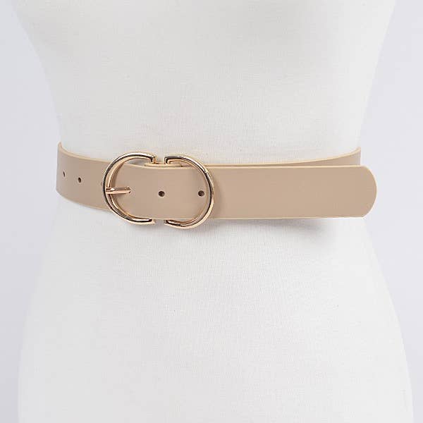 Oblige by G - Wholesale Belt – Women's - Classic Round Buckle Belt
PB81741