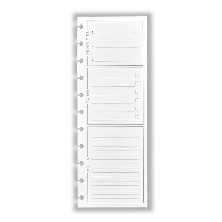 Levenger - Wholesale Planner - Circa Half-Sheet Planner (100 sheets)