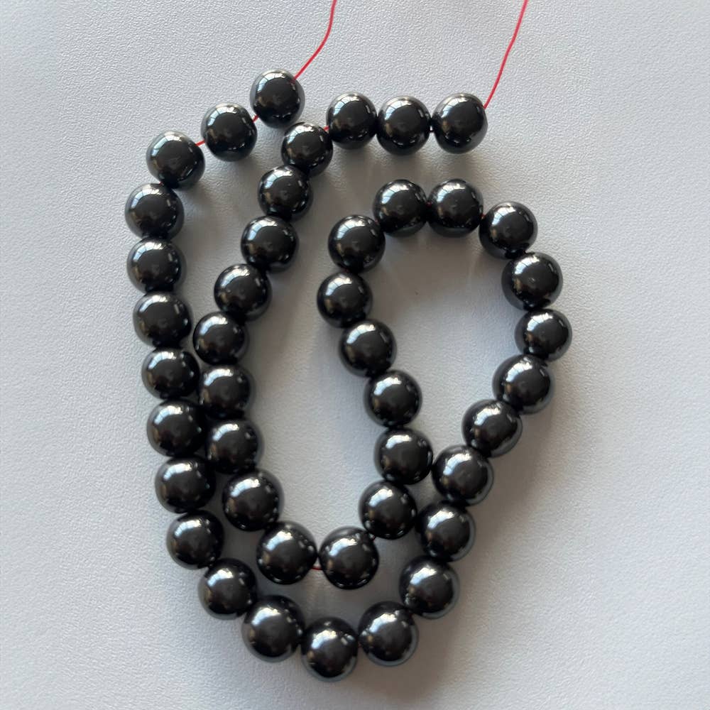 VIE – wholesale Beads – Hematite Round Beads26