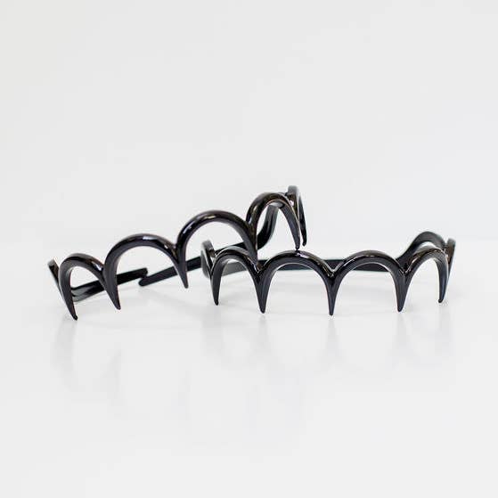 Buffy - Durable Cellulose Acetate Headband, Made in France for wholesale by Wuderove