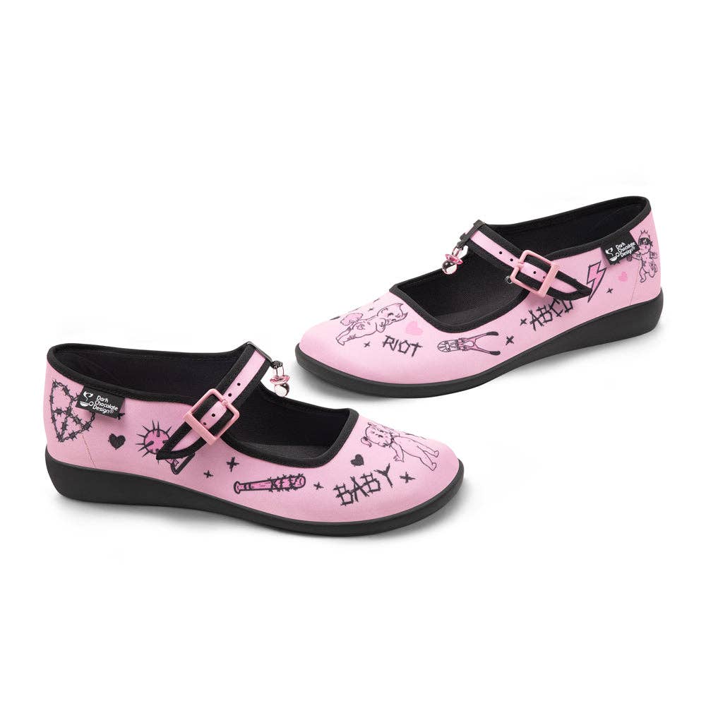 Hot Chocolate Design - Wholesale Flats - Women's - Chocolaticas® Baby Riot Women's Mary Jane Flat2