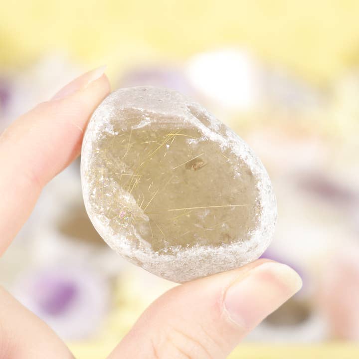 Natures Artifacts Inc - Vente Pierre et cristal de spiritualité - Présentoir de 40 œufs de dragon en quartz3