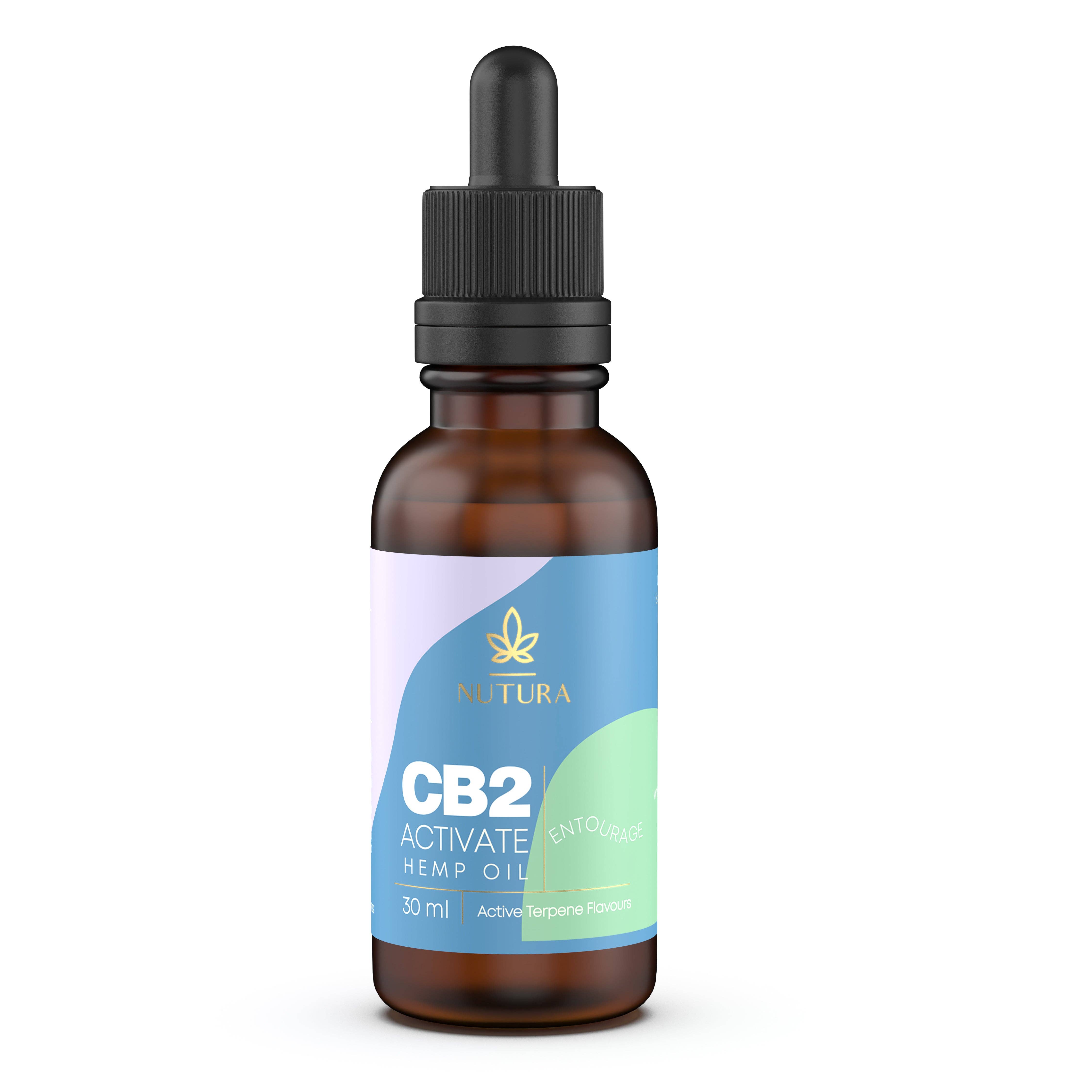 Nutura Wellness - Wholesale Tincture - CB2 Oil - Entourage Anxiety0