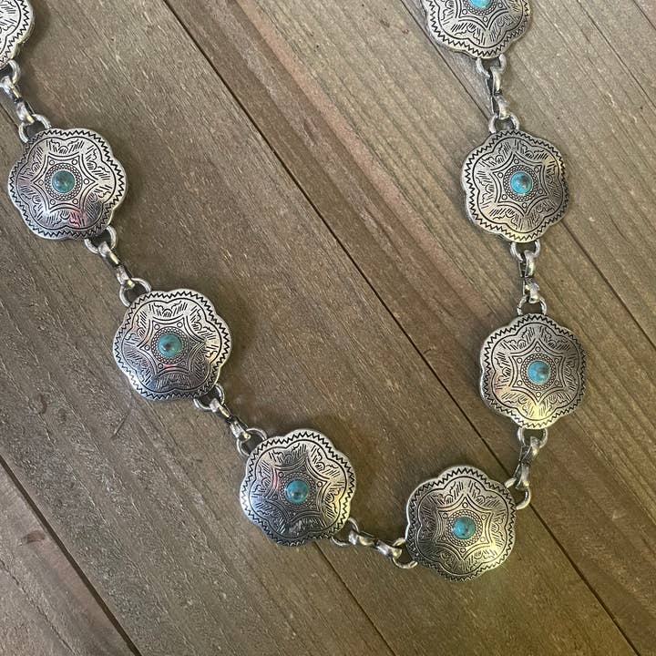 Savannah Hoffman Designs - Wholesale Link & Chain Necklace - Concho necklace