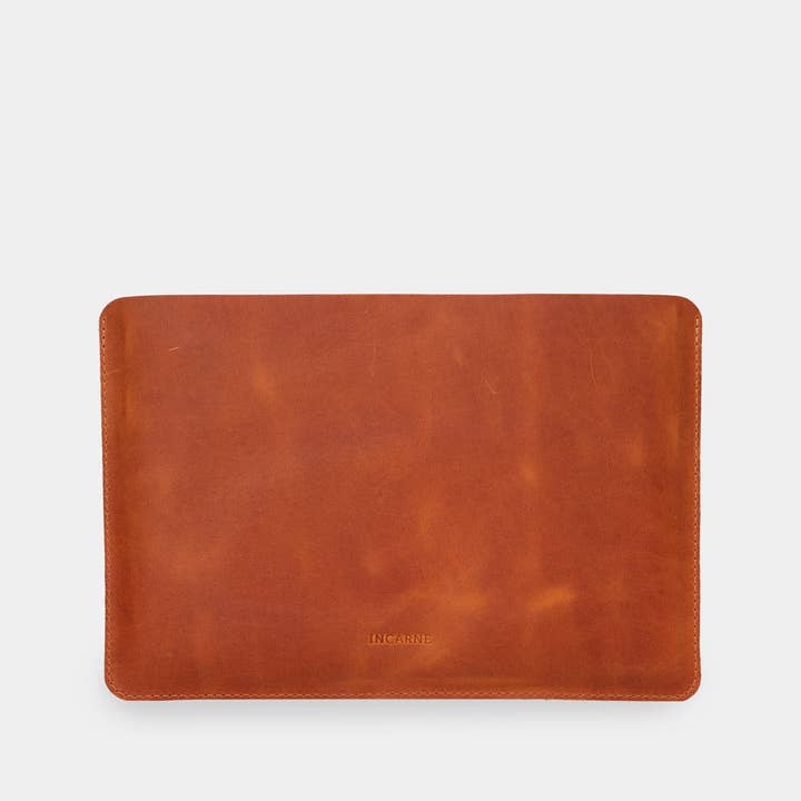 INCARNE – wholesale Fodral för bärbar dator och surfplatta - Unisex – MacBook Air 15-fodral tillverkat av äkta läder, MacBook-skydd