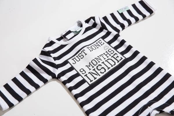 Lazy Baby® - Wholesale Rompertje - Baby - Just Done 9 Months Inside® unisex baby romper2