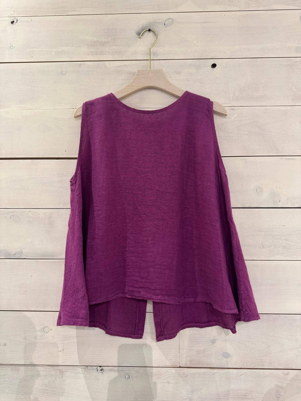 Linos y Textiles – Engroshandel T-shirt – til kvinder – REF:5299 100 % hør t-shirt2