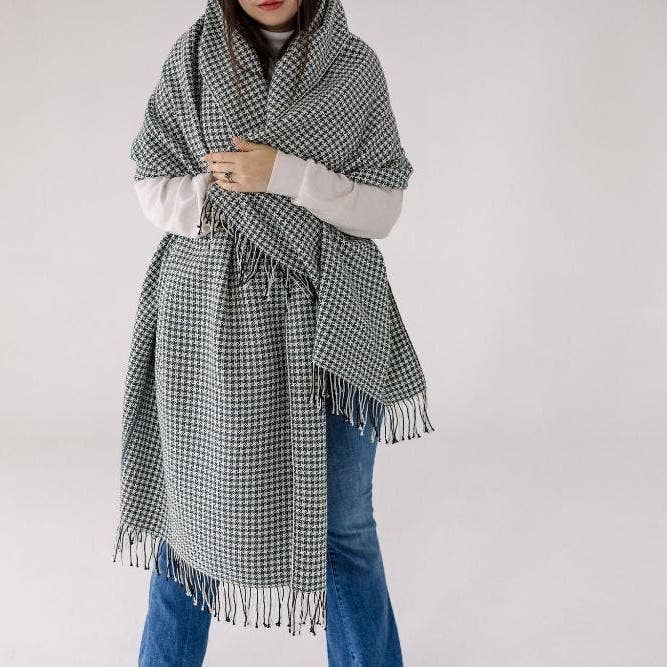 Plaid en coton éthiopien Sitota pour la vente par Sabahar Europe