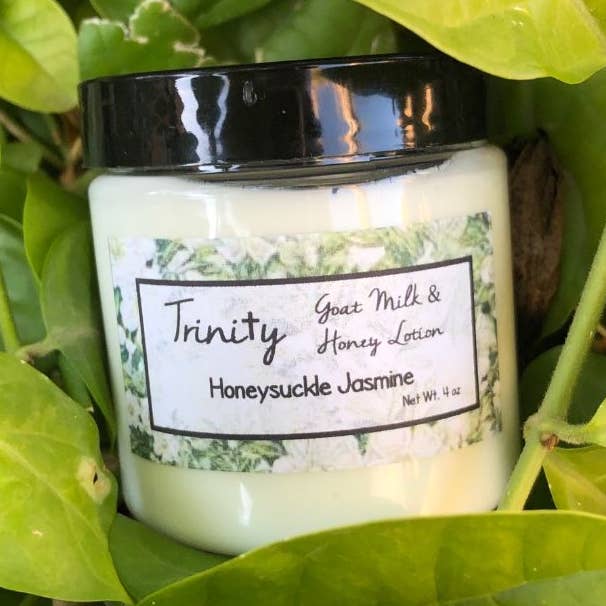 Goat Milk & Honey Lotion 8 ounce for wholesale by Trinity Soap