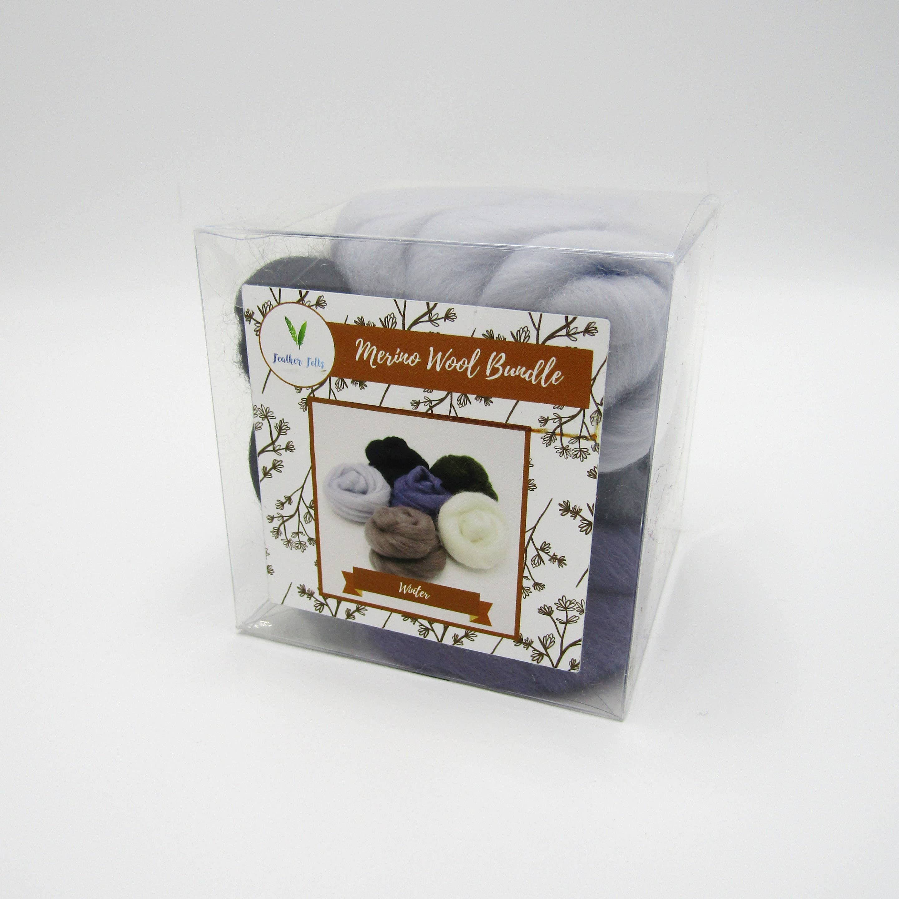 Feather Felts – wholesale Craft supplies – Winter - Wool Bundle5