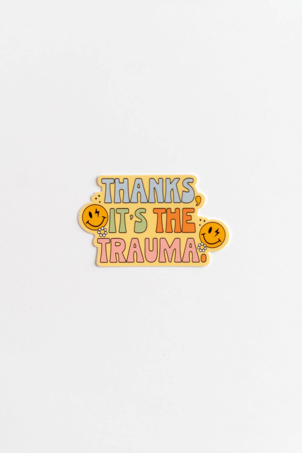 NatterDoodle – Engroshandel Klistermærke – Tak Det er traumaklistermærket – Stor vinyl vandtæt0