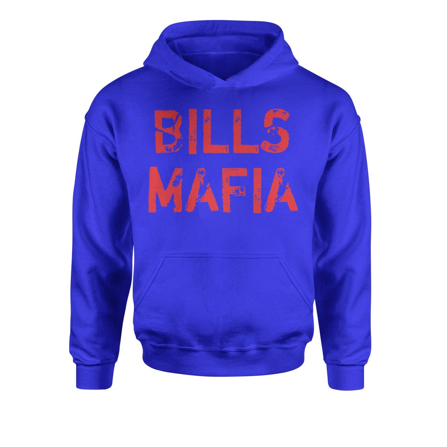 Expression Tees - Wholesale Hoodie - Kids - Distressed Bills Mafia Football Youth-Sized Hoodie7