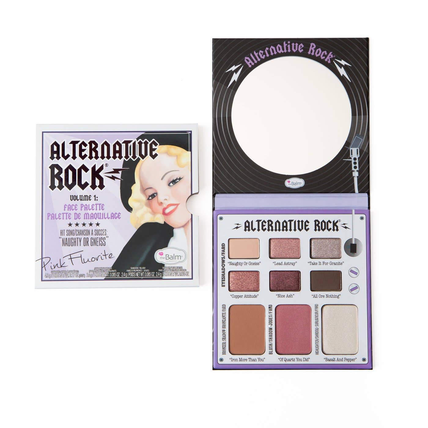 Beauty Goddess - Wholesale Face Makeup Palette - theBalm Cosmetics Alternative Rock Vol 1 Face Palette0