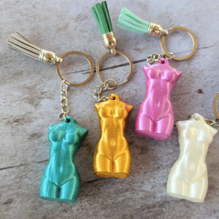 Goddess Keychain for wholesale by The Gift Genie LLC