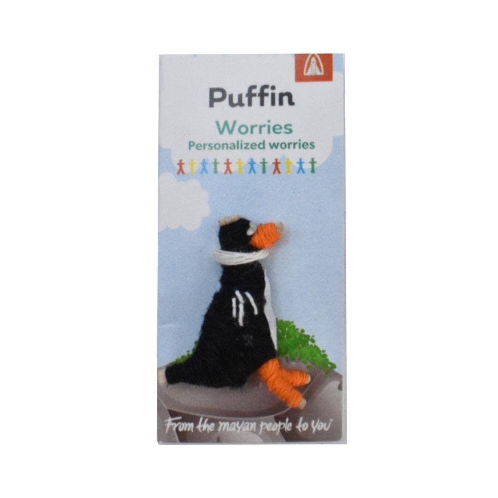 Shared Earth – wholesale Doll – Kids – Worry Doll Mini, Puffin Worries0
