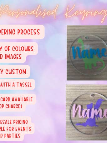 Nyckelring för wholesale av Poweress Designs