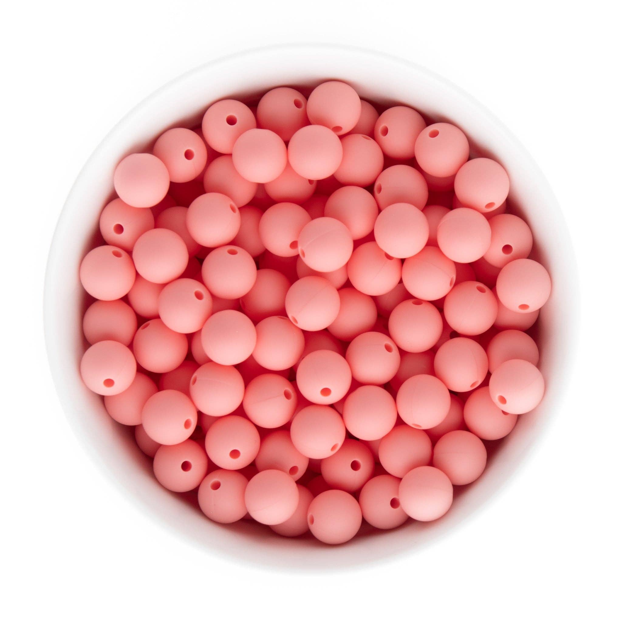 Cara & Co Silicone Craft Supply - Wholesale Beads - 12mm Round Silicone Beads34