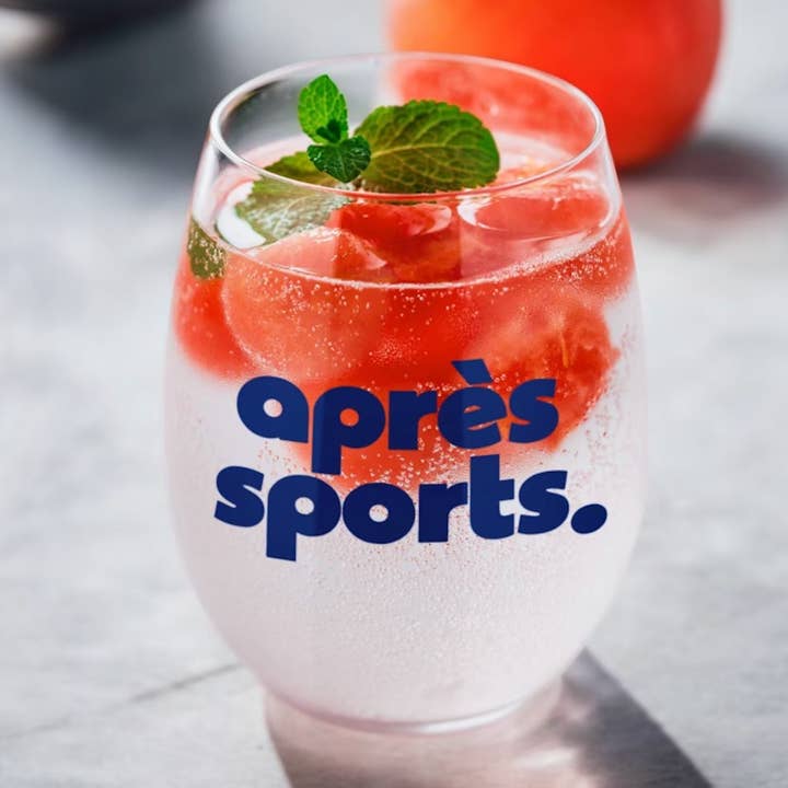 Talisman Après Sports Wine Glass - PREORDER for wholesale by Talisman & Co.