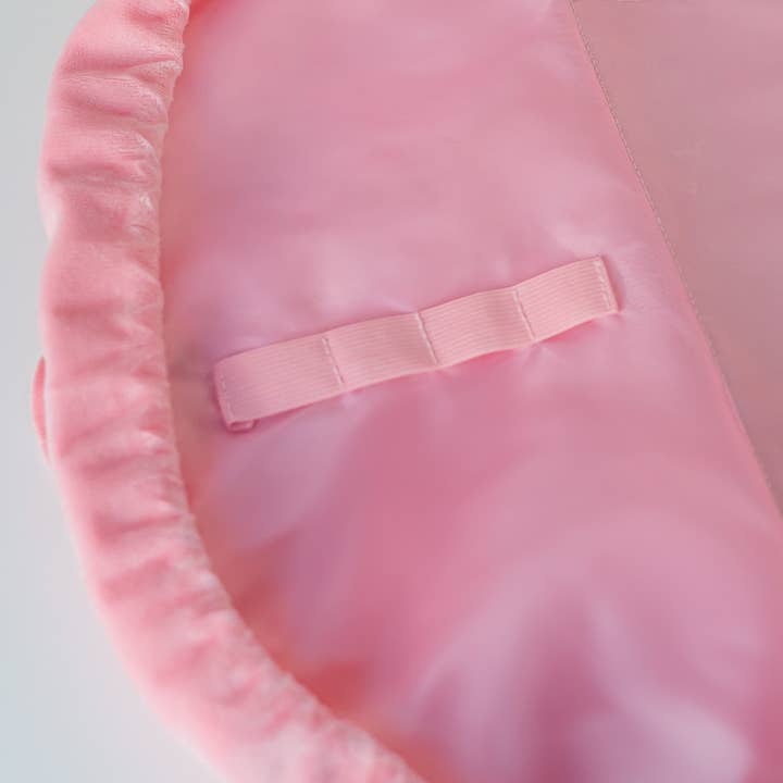 Flamingueo - Wholesale Toiletry Bag - Unisex - Pink cosmetic bag with gathering closure 6