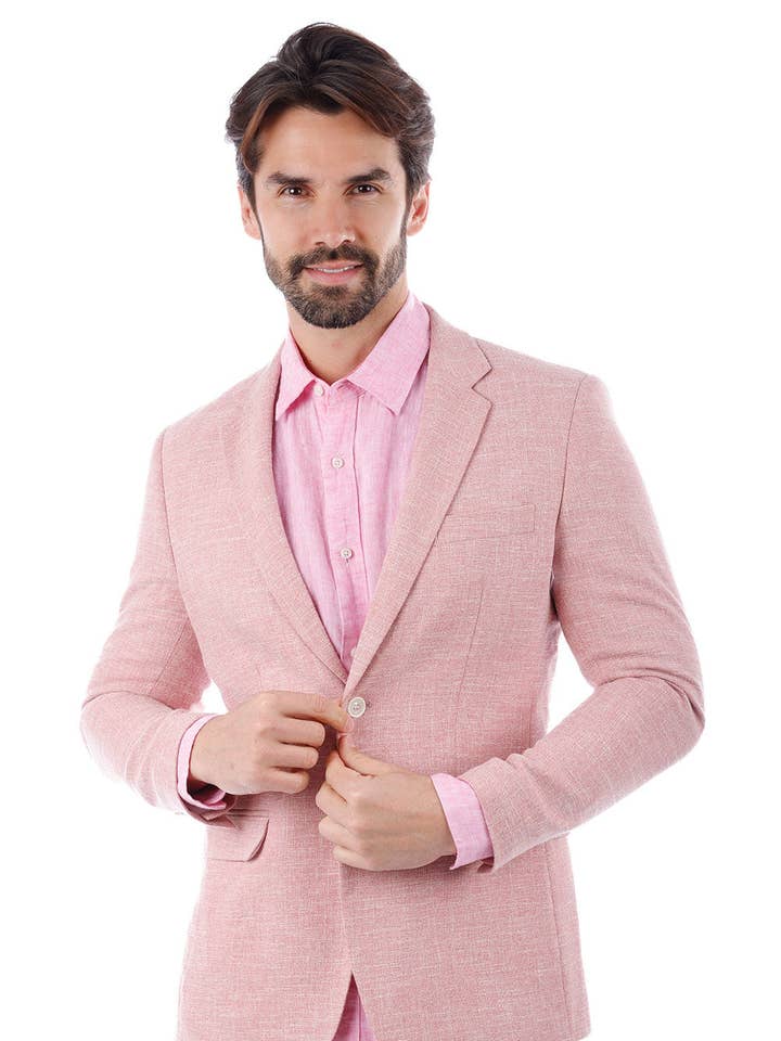 Klassisk tweedmönstrad kavajblazer för män 4BL30 för wholesale av BARABAS