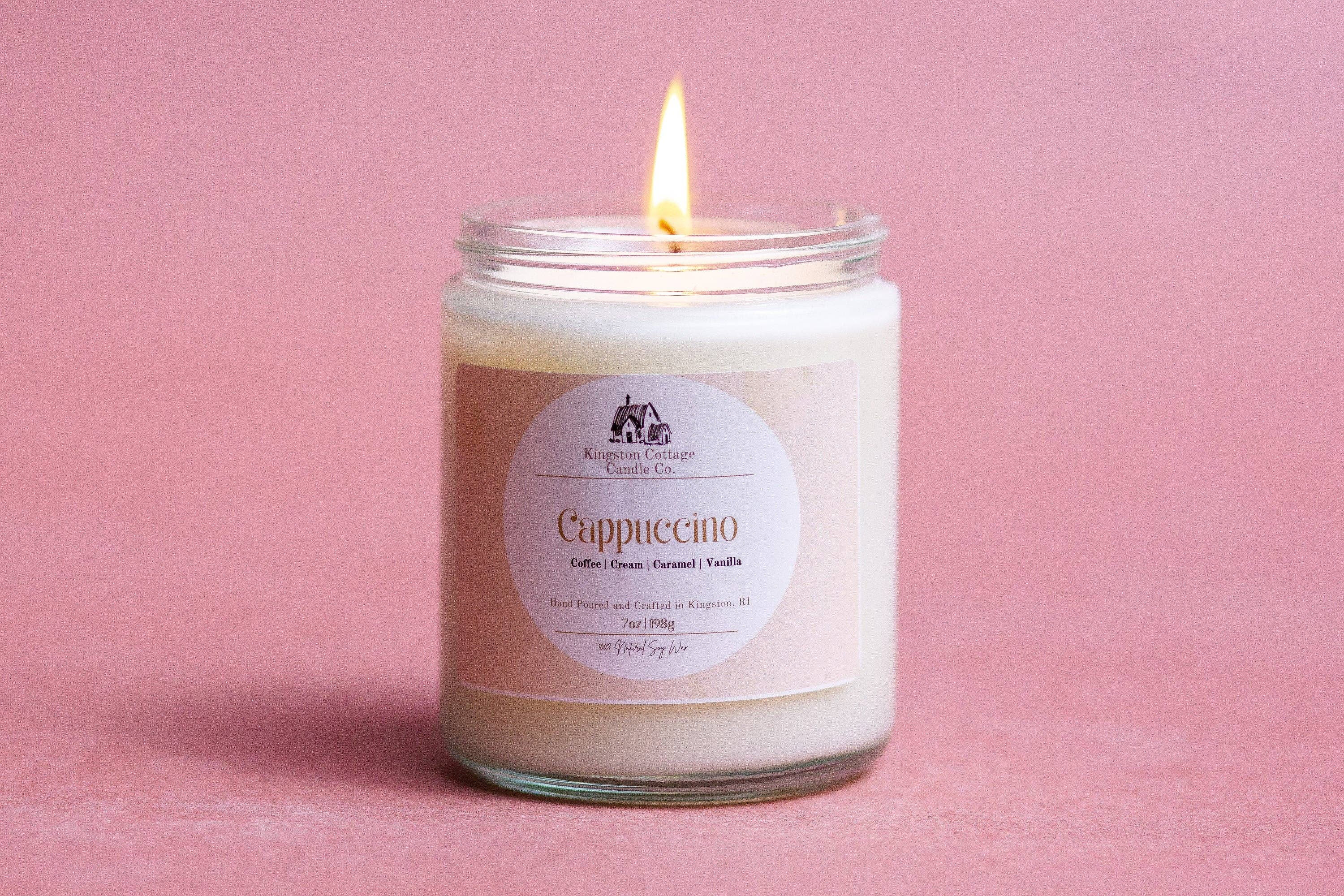 Kingston Cottage Candle Co. - Wholesale Jar/Filled Candle - Cappuccino Candle2