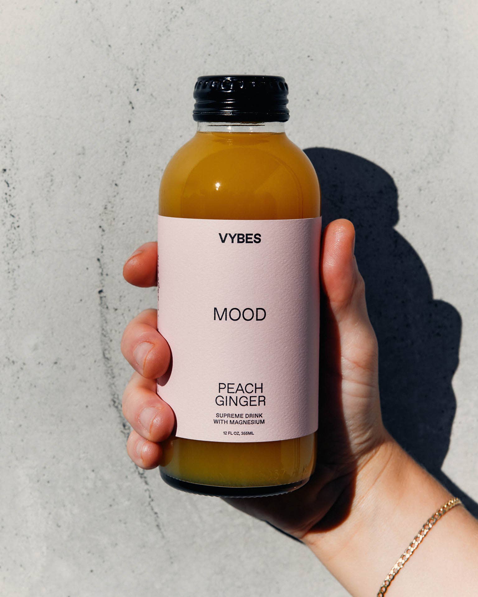 VYBES - Wholesale Wellness Juice/Tonic - Peach Ginger1