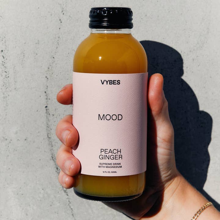 VYBES - Wholesale Wellness Juice/Tonic - Peach Ginger1