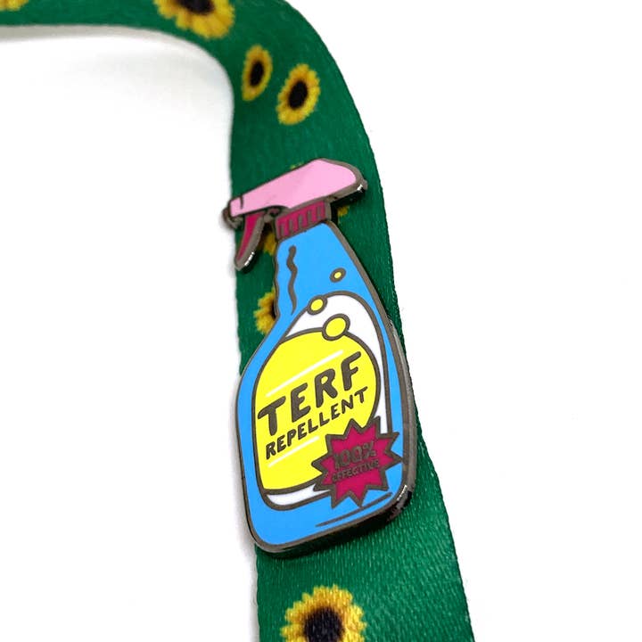 Rainbow & Co - Wholesale Lapel Pin/Button - TERF Repellent Pin