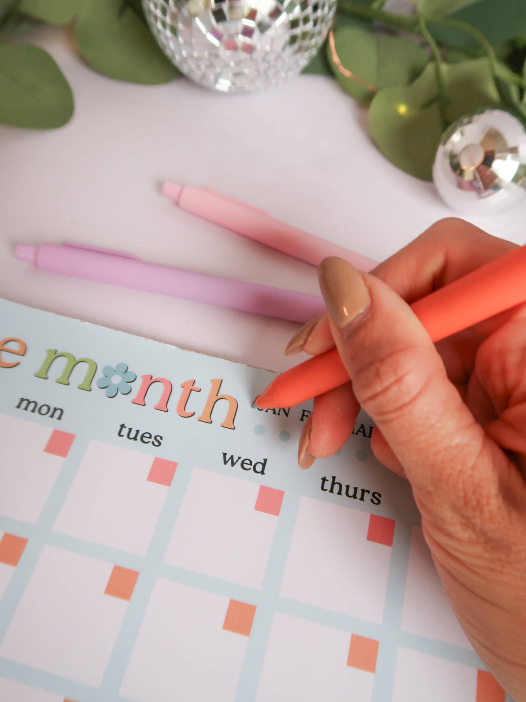 Created By Christine - Wholesale Planner - The Month | monthly planner notepad3