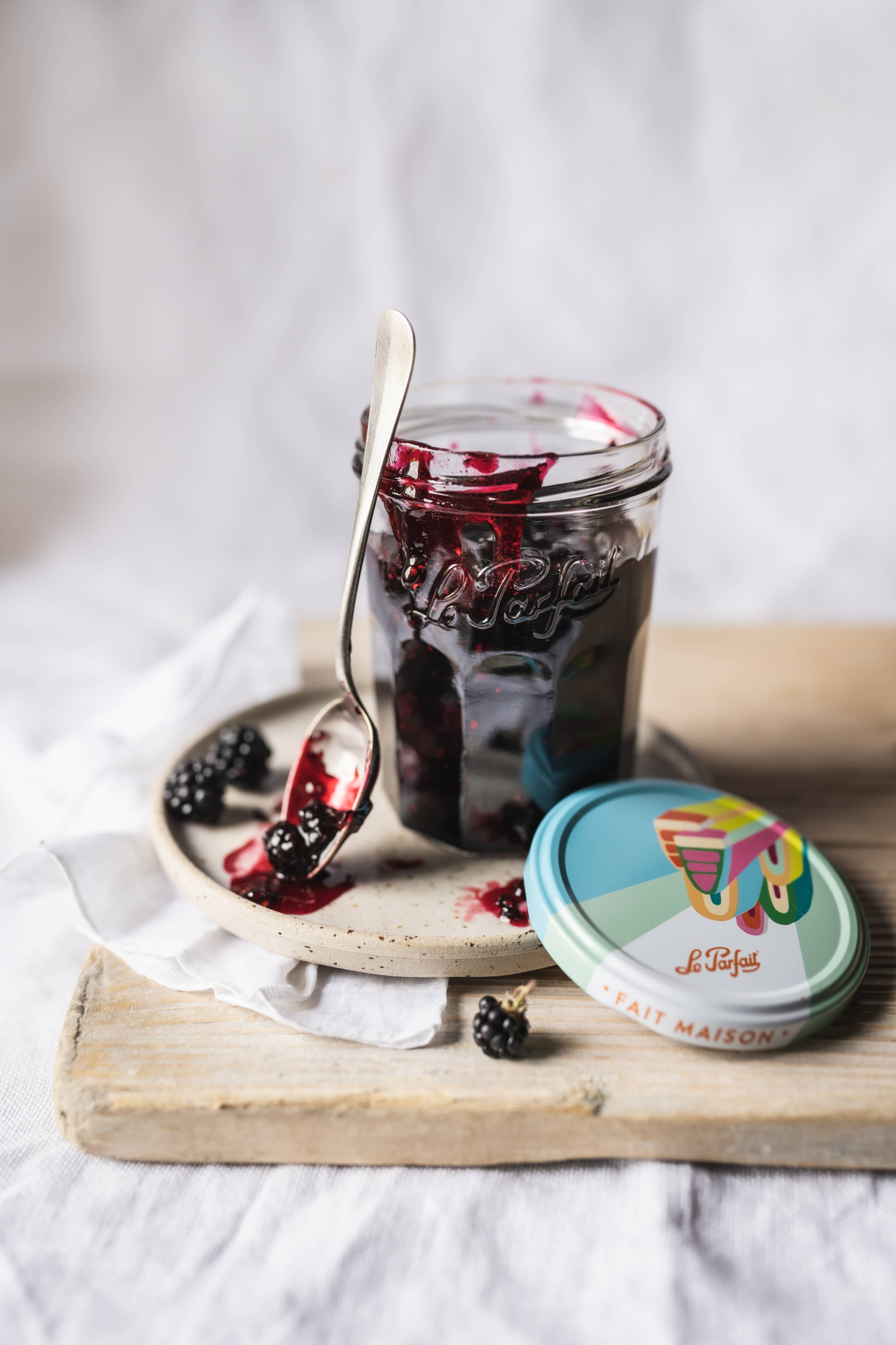 Le Parfait - Wholesale Jar - 385ml French Jam Jar Faceted Jelly Glass W Metal Twist Lid7