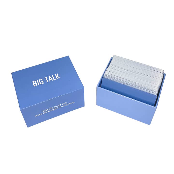 Big Talk - Wholesale Card Game - Big Talk Question Card Game - Giftable Tabletop Size