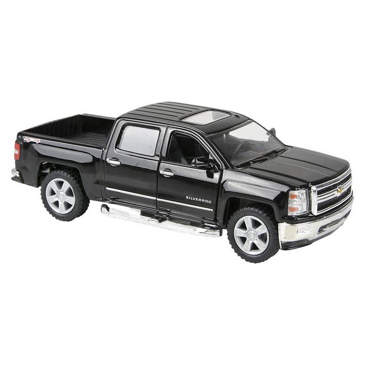 The Toy Network - Wholesale Toy Car/Truck - Kids - 5" Diecast Pull Back 2014 Chevy Silverado 12/Disp6