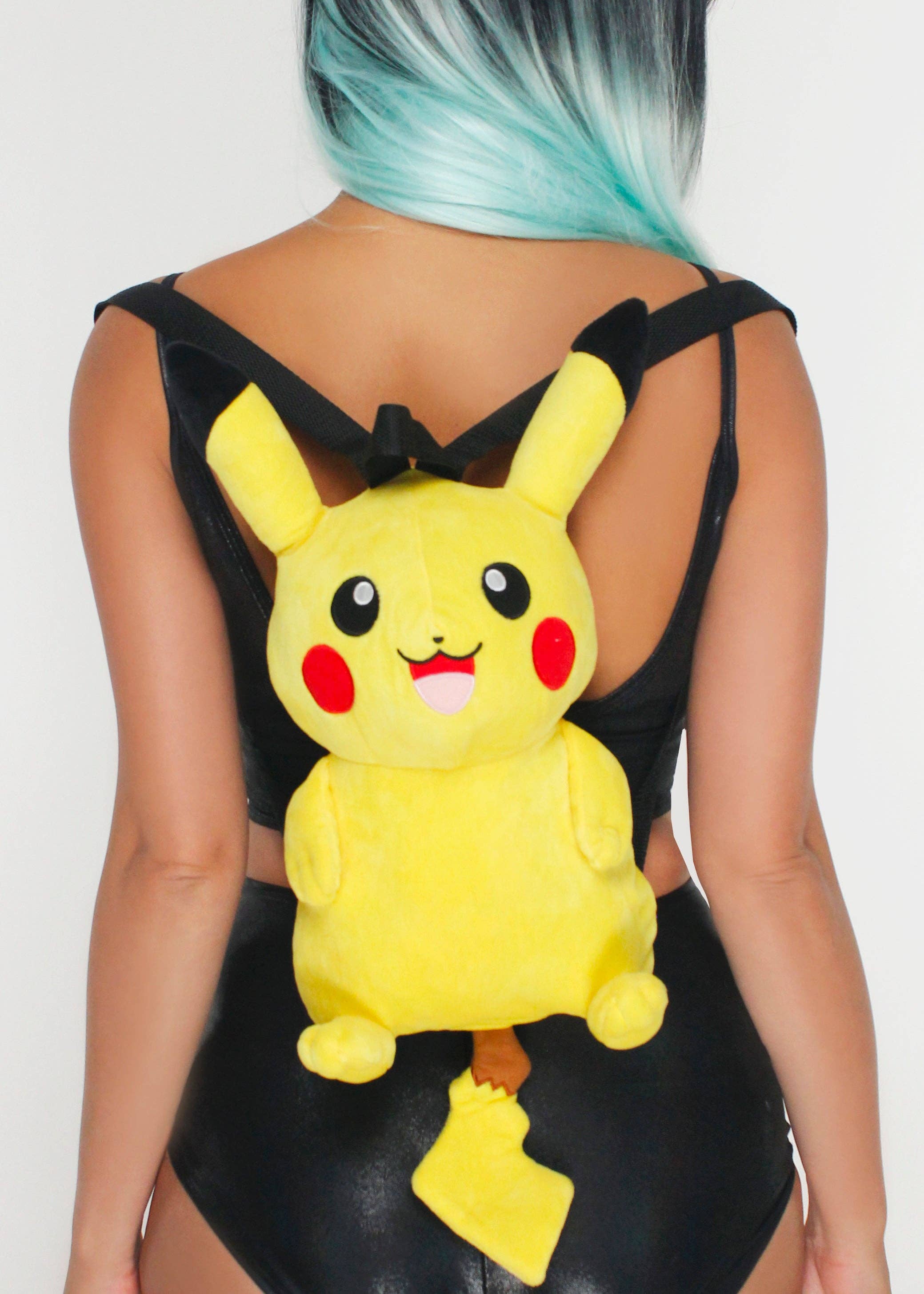 LASR – wholesale Backpack – Women's – Pokemon Pikachu Plush Backpack2