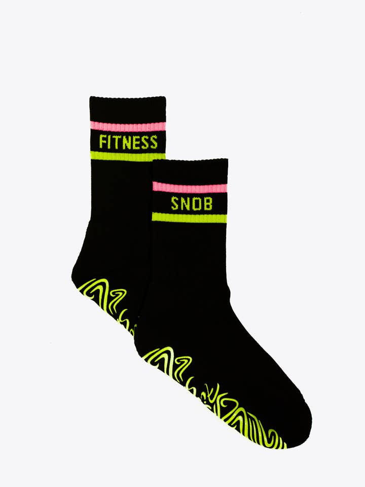 Fitness Snob - Wholesale Socks - Women's - Fitness Snob Grip Socks