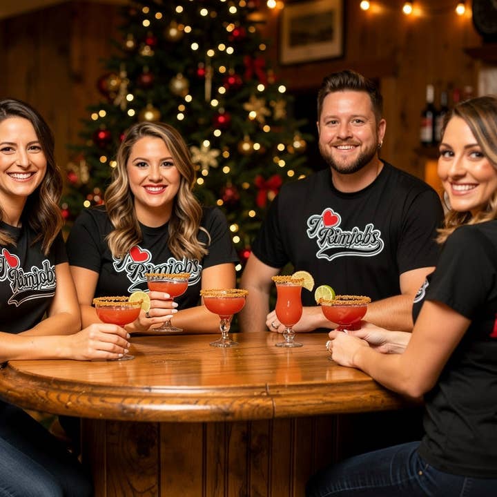 Maglietta "Io ❤️ RimJobs"!! per la vendita all'ingrosso da parte di Rimjobs & Meat Rub Co.