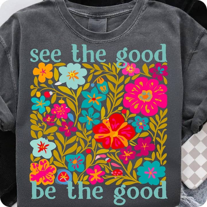 See the Good Comfort Colors Tee for wholesale by Stitched in Honey