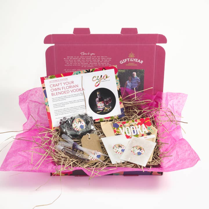 Craft Your Own – wholesale DIY beer/alcohol kit – The Florian Letterbox Blend Your Own Vodka1