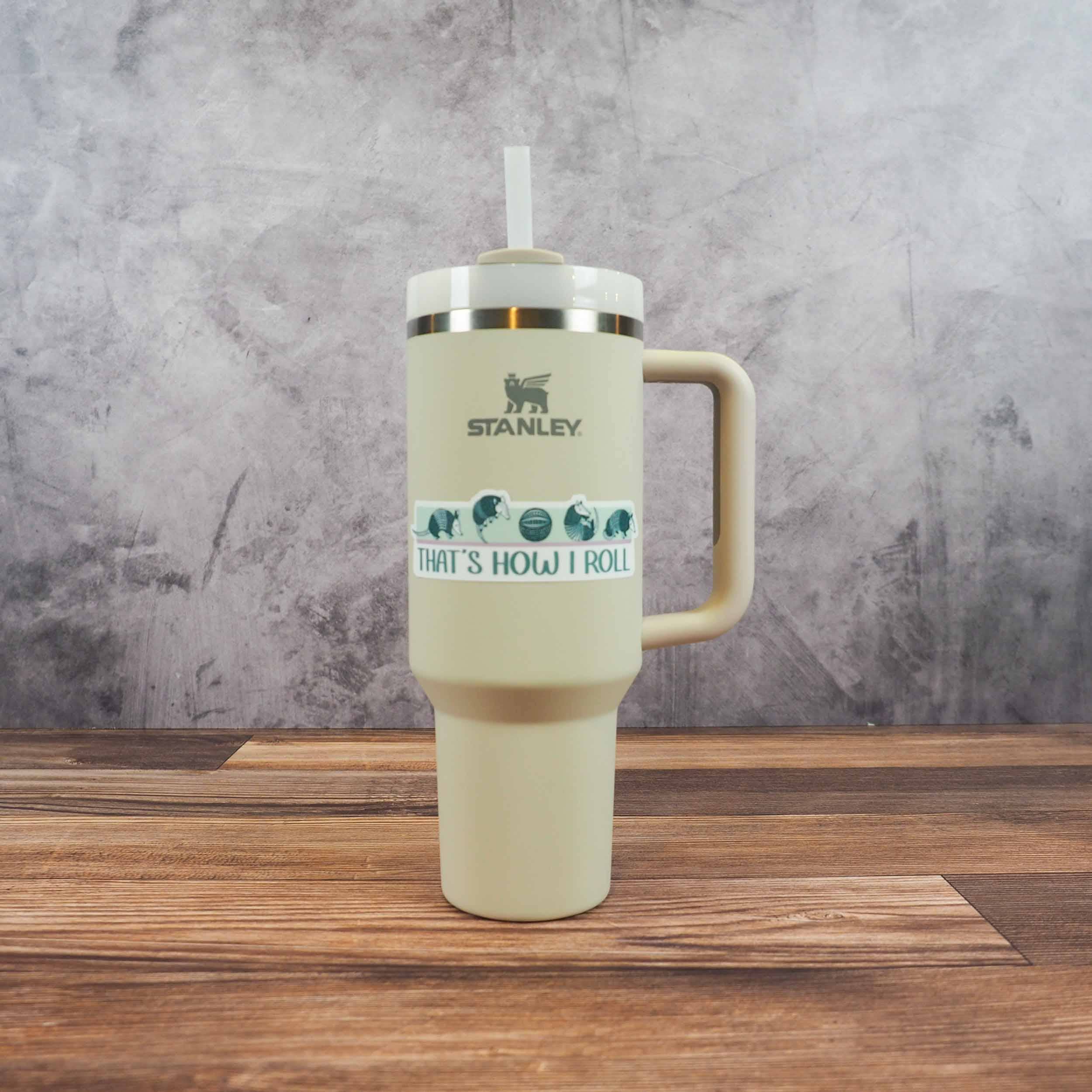 Sentinel Supply - Wholesale Sticker - That's How I Roll Armadillo Sticker - Cute Animal Decal1