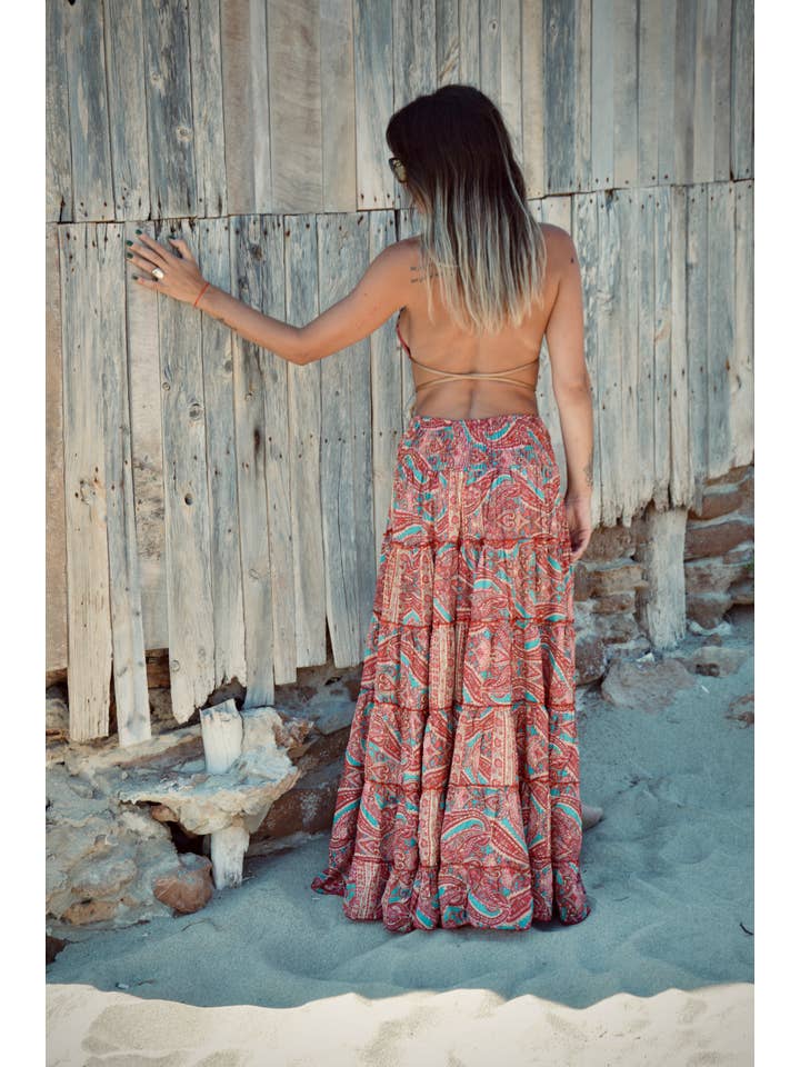 Arena Formentera - Wholesale Skirt – Women’s - Asymmetrical Skirt New Sarie – Fluidity and Bohemian Style9