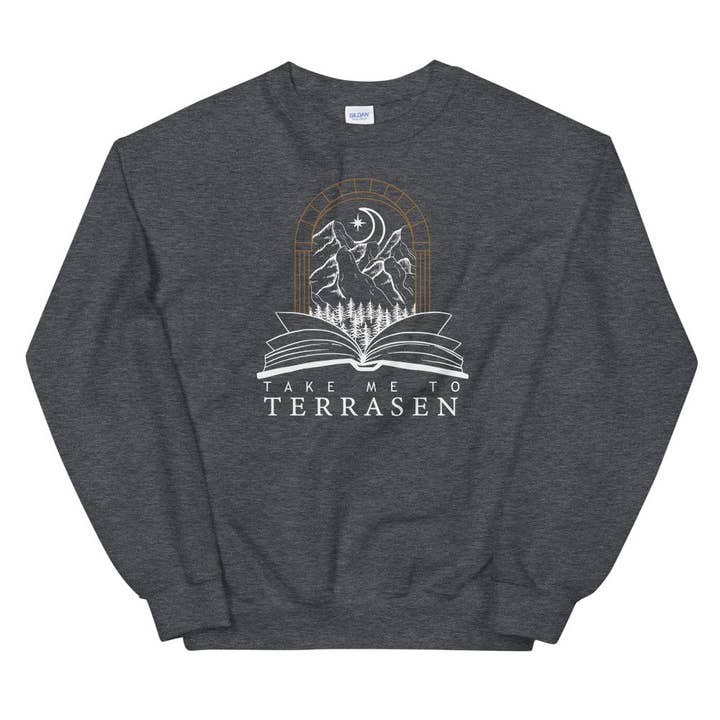 Sweat-shirt Take Me To Terrasen pour la vente par LizzyBDoodles