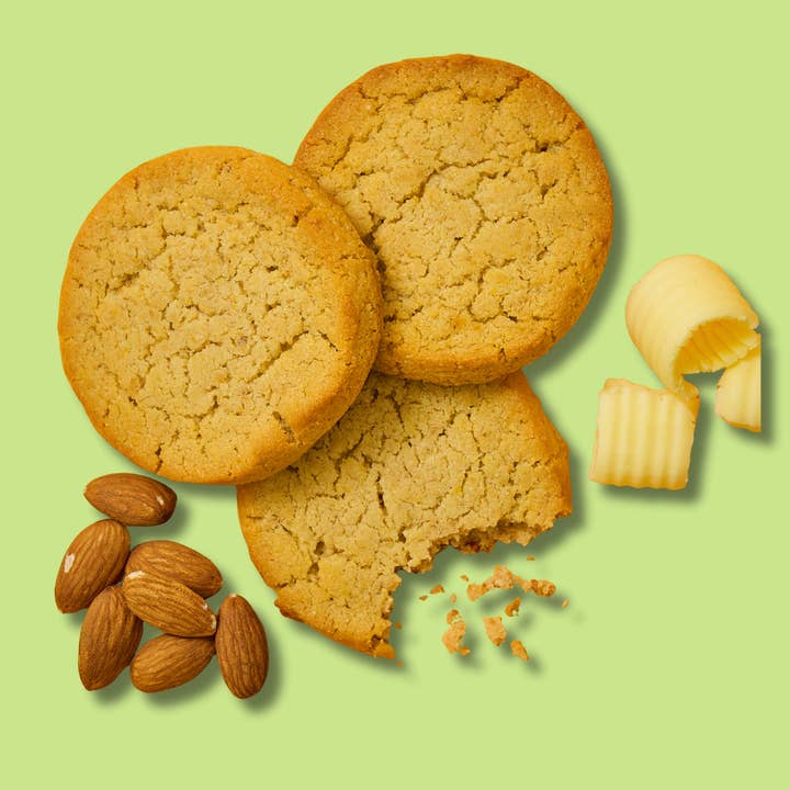 Keto Collective – wholesale Biscuit – KETO COOKIES - SPICED GINGER 2g NET CARBS - 30g COOKIE x12 2