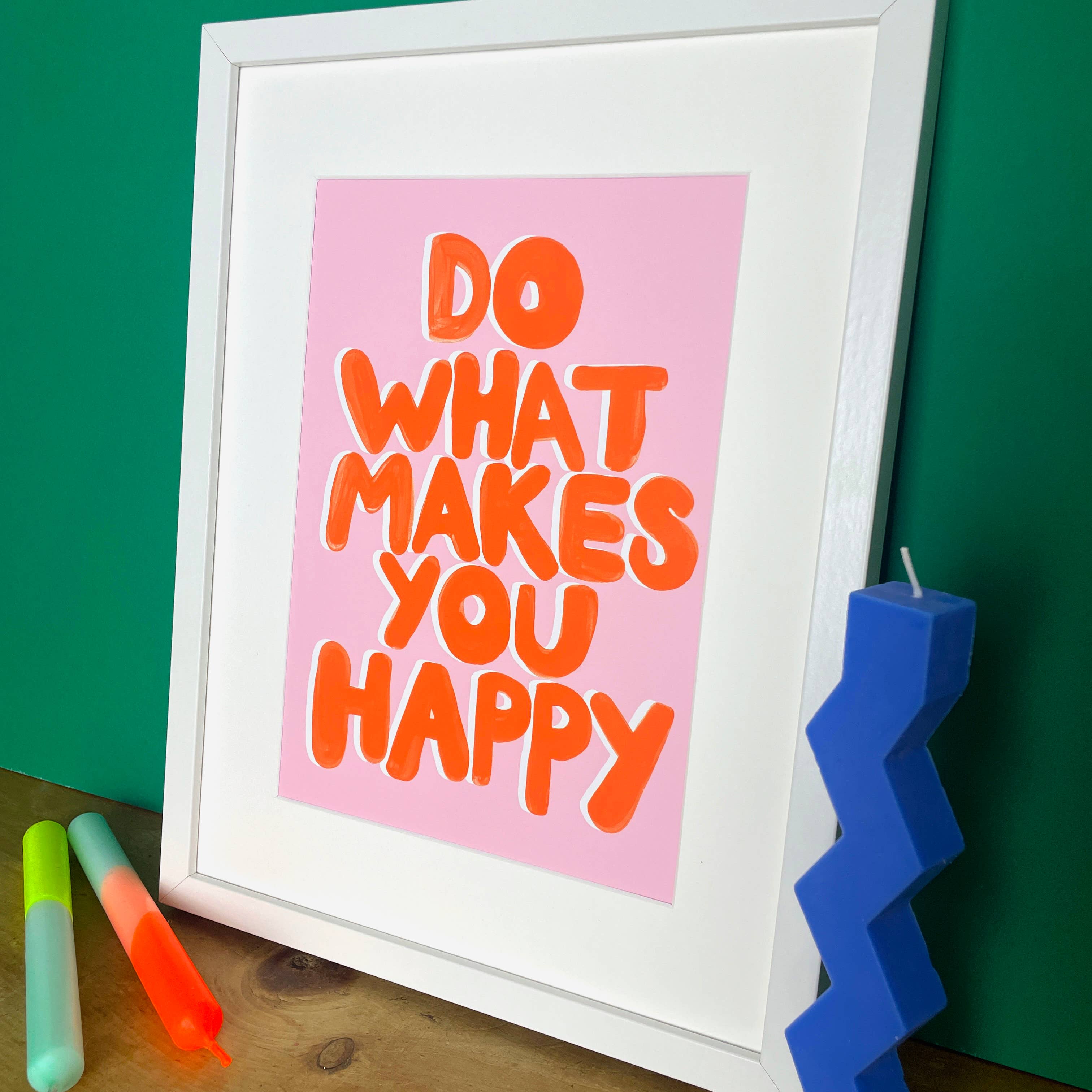 House Of Payne - Vente Affiche d'art - Décoration murale Feel Good Art Print avec citation positive2