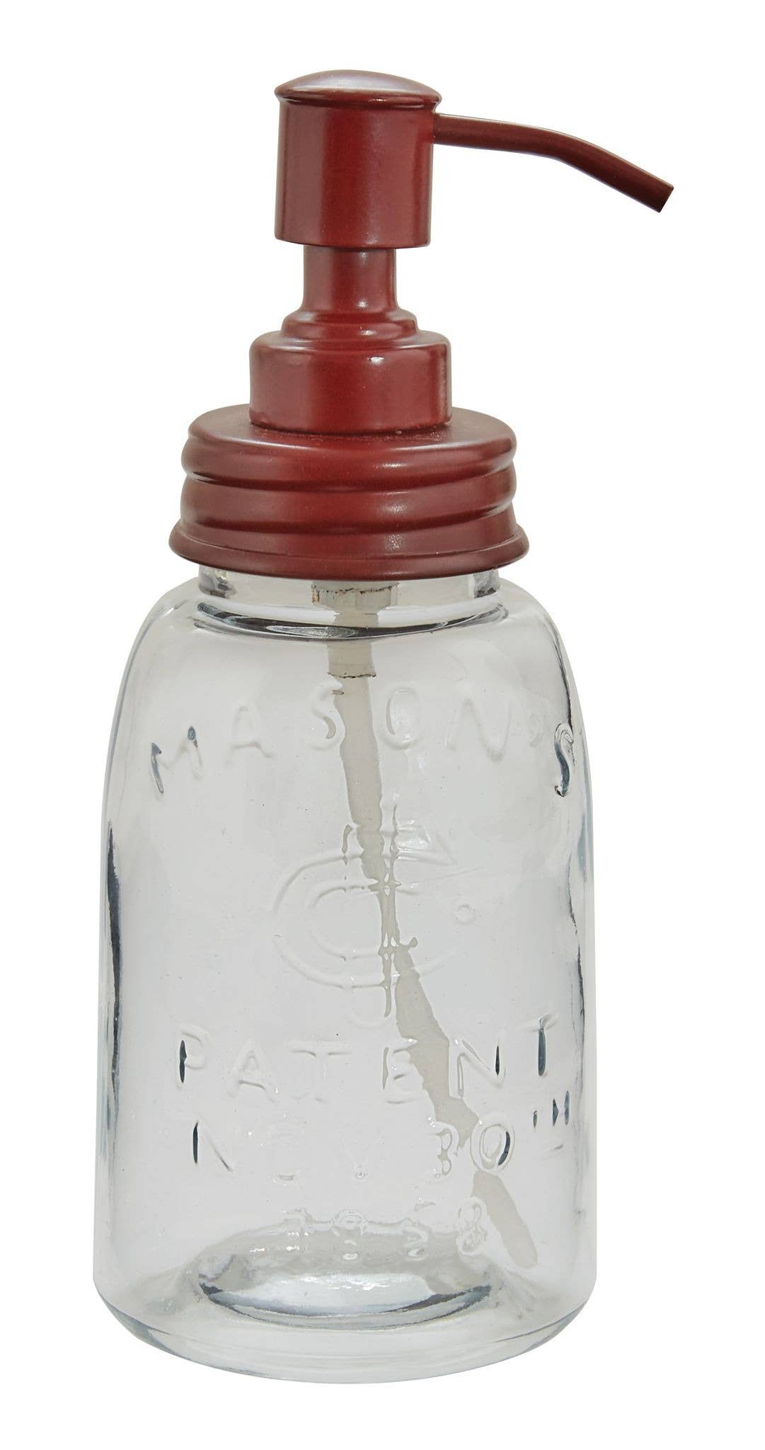 Park Designs - Wholesale Soap Dispenser - Mason Jar Dispenser - Red0