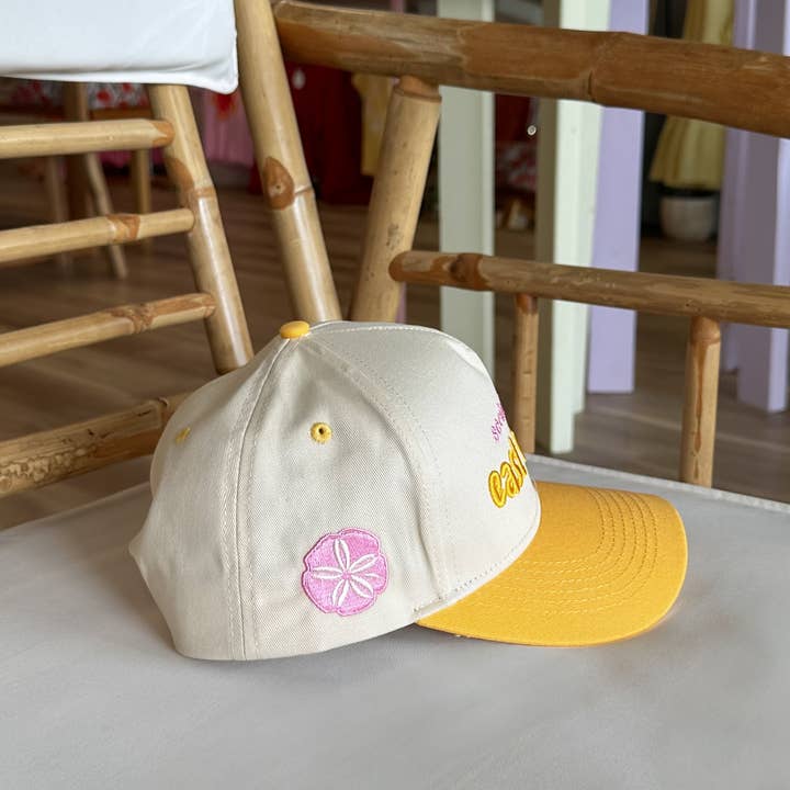 Pixelated The Label - Wholesale Trucker Hat - Women's - East Coast Social Club Trucker Hat in Orange3