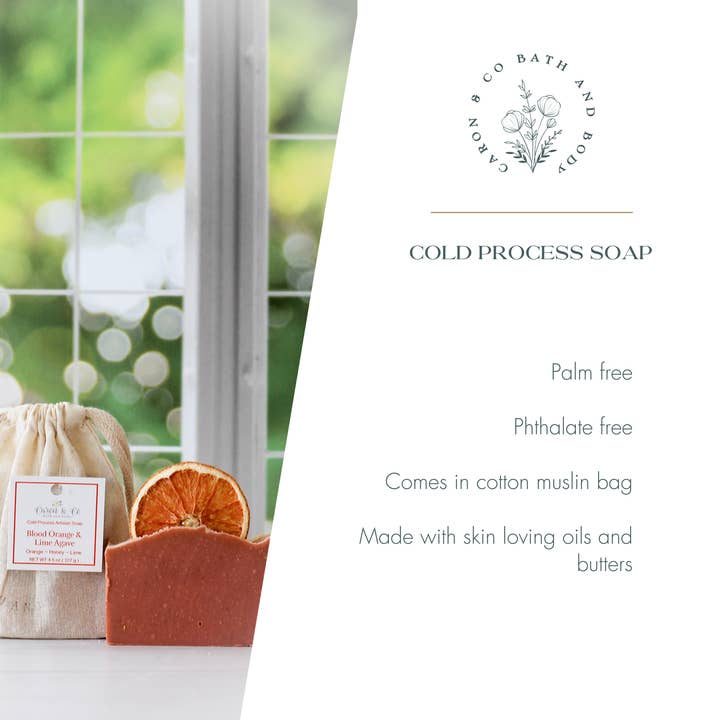 Caron & Co Bath and Body – wholesale Bar Soap – Jazzy Jazzy Soap ~ Slice1