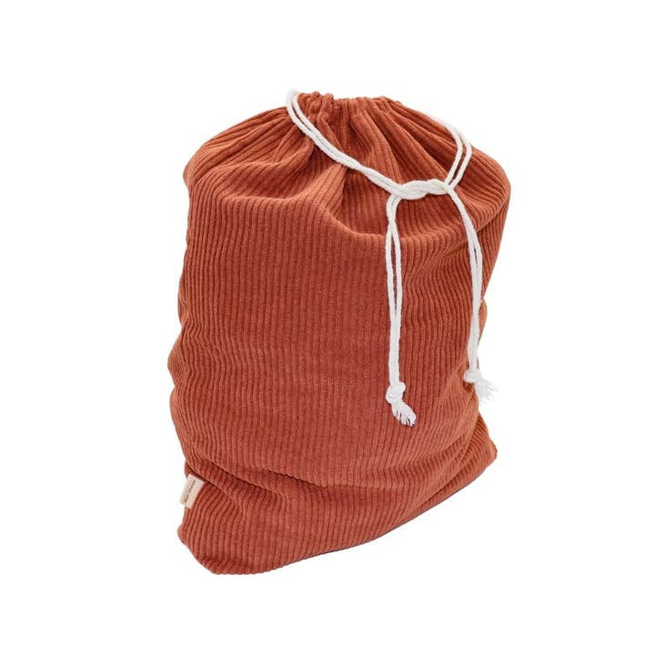 Next Chance - Wholesale Gift Bag - Sac cadeaux - Velours côtelé terracotta2